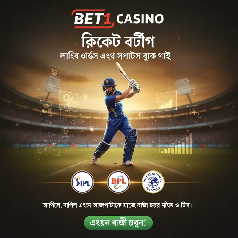 Bet1 Casino ক্রিকেট